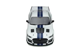 Ford SHELBY GT500 Mustang DRAGON SNAKE Oxford white 2020 GT Spirit 1:18 Resinemodell (Türen, Motorhaube... nicht zu öffnen!)