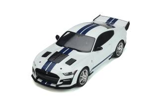 Ford SHELBY GT500 Mustang DRAGON SNAKE Oxford white 2020 GT Spirit 1:18 Resinemodell (Türen, Motorhaube... nicht zu öffnen!)