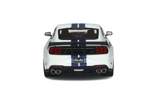 Ford SHELBY GT500 Mustang DRAGON SNAKE Oxford white 2020 GT Spirit 1:18 Resinemodell (Türen, Motorhaube... nicht zu öffnen!)