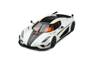 Koenigsegg Regera 2018 White GT Spirit 1:18 Resinemodell (Türen, Motorhaube... nicht zu öffnen!)