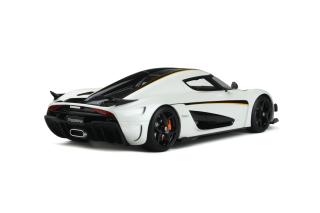 Koenigsegg Regera 2018 White GT Spirit 1:18 Resinemodell (Türen, Motorhaube... nicht zu öffnen!)