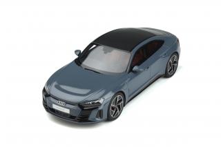 Audi E-TRON GT 2021 Kemora Grey GT Spirit 1:18 Resinemodell (Türen, Motorhaube... nicht zu öffnen!)