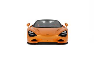 MCLAREN 750S SPIDER ORANGE 2024 GT Spirit 1:18 Resinemodell (Türen, Motorhaube... nicht zu öffnen!)