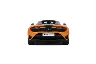 MCLAREN 750S SPIDER ORANGE 2024 GT Spirit 1:18 Resinemodell (Türen, Motorhaube... nicht zu öffnen!)