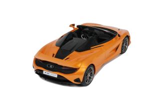 MCLAREN 750S SPIDER ORANGE 2024 GT Spirit 1:18 Resinemodell (Türen, Motorhaube... nicht zu öffnen!)
