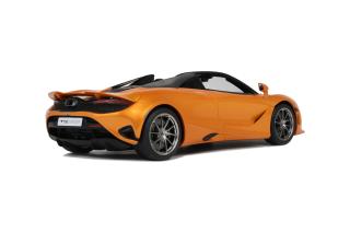 MCLAREN 750S SPIDER ORANGE 2024 GT Spirit 1:18 Resinemodell (Türen, Motorhaube... nicht zu öffnen!)