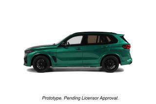 BMW X5 M COMPETITION ISLE OF MAN GREEN 2023 GT Spirit 1:18 Resinemodell (Türen, Motorhaube... nicht zu öffnen!)