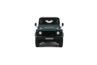 LAND ROVER DEFENDER 3 STATION WAGON GREEN 2016 GT Spirit 1:18 Resinemodell (Türen, Motorhaube... nicht zu öffnen!)