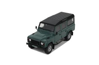 LAND ROVER DEFENDER 3 STATION WAGON GREEN 2016 GT Spirit 1:18 Resinemodell (Türen, Motorhaube... nicht zu öffnen!)