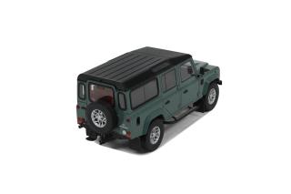 LAND ROVER DEFENDER 3 STATION WAGON GREEN 2016 GT Spirit 1:18 Resinemodell (Türen, Motorhaube... nicht zu öffnen!)