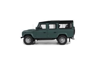 LAND ROVER DEFENDER 3 STATION WAGON GREEN 2016 GT Spirit 1:18 Resinemodell (Türen, Motorhaube... nicht zu öffnen!)