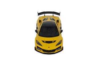 CHEVROLET CORVETTE C8 ZR1 YELLOW 2025 GT Spirit 1:18 Resinemodell (Türen, Motorhaube... nicht zu öffnen!)