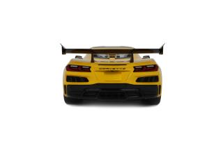 CHEVROLET CORVETTE C8 ZR1 YELLOW 2025 GT Spirit 1:18 Resinemodell (Türen, Motorhaube... nicht zu öffnen!)