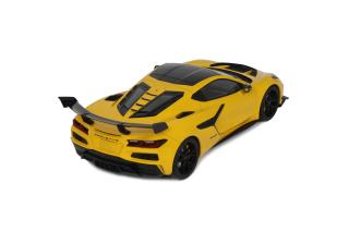 CHEVROLET CORVETTE C8 ZR1 YELLOW 2025 GT Spirit 1:18 Resinemodell (Türen, Motorhaube... nicht zu öffnen!)