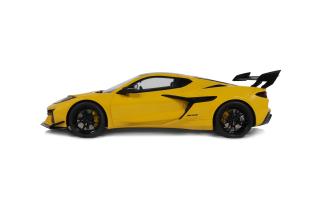 CHEVROLET CORVETTE C8 ZR1 YELLOW 2025 GT Spirit 1:18 Resinemodell (Türen, Motorhaube... nicht zu öffnen!)