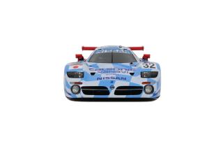 NISSAN R390 GT1 LE MANS 1998 BLUE 1998 GT Spirit 1:18 Resinemodell (Türen, Motorhaube... nicht zu öffnen!)