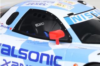 NISSAN R390 GT1 LE MANS 1998 BLUE 1998 GT Spirit 1:18 Resinemodell (Türen, Motorhaube... nicht zu öffnen!)