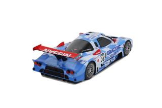 NISSAN R390 GT1 LE MANS 1998 BLUE 1998 GT Spirit 1:18 Resinemodell (Türen, Motorhaube... nicht zu öffnen!)
