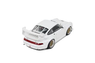 PORSCHE 911 [993] GT2 EVO WHITE 1995 GT Spirit 1:18 Resinemodell (Türen, Motorhaube... nicht zu öffnen!)