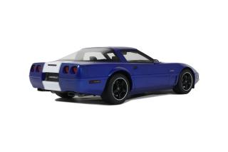 CHEVROLET CORVETTE C4 GRAN SPORT BLUE 1996 GT Spirit 1:18 Resinemodell (Türen, Motorhaube... nicht zu öffnen!)
