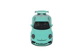 PORSCHE 911 [991.2] GT3 GREEN 2018 GT Spirit 1:18 Resinemodell (Türen, Motorhaube... nicht zu öffnen!)