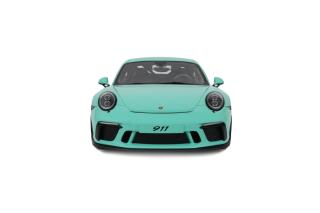 PORSCHE 911 [991.2] GT3 GREEN 2018 GT Spirit 1:18 Resinemodell (Türen, Motorhaube... nicht zu öffnen!)
