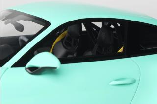 PORSCHE 911 [991.2] GT3 GREEN 2018 GT Spirit 1:18 Resinemodell (Türen, Motorhaube... nicht zu öffnen!)