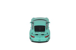 PORSCHE 911 [991.2] GT3 GREEN 2018 GT Spirit 1:18 Resinemodell (Türen, Motorhaube... nicht zu öffnen!)