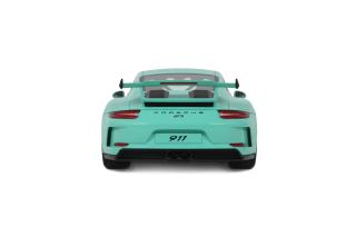 PORSCHE 911 [991.2] GT3 GREEN 2018 GT Spirit 1:18 Resinemodell (Türen, Motorhaube... nicht zu öffnen!)