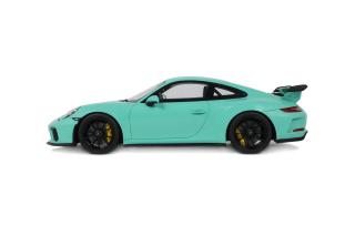 PORSCHE 911 [991.2] GT3 GREEN 2018 GT Spirit 1:18 Resinemodell (Türen, Motorhaube... nicht zu öffnen!)
