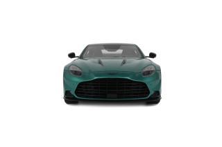 ASTON MARTIN VANQUISH GREEN 2024 GT Spirit 1:18 Resinemodell (Türen, Motorhaube... nicht zu öffnen!)