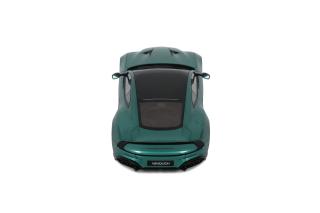 ASTON MARTIN VANQUISH GREEN 2024 GT Spirit 1:18 Resinemodell (Türen, Motorhaube... nicht zu öffnen!)