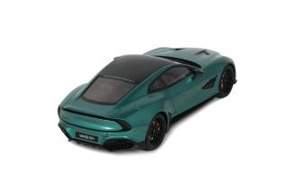 ASTON MARTIN VANQUISH GREEN 2024 GT Spirit 1:18 Resinemodell (Türen, Motorhaube... nicht zu öffnen!)