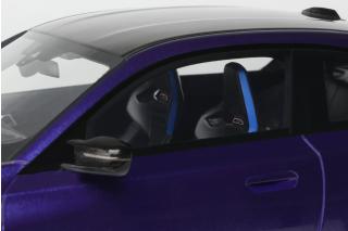 BMW M2 CS BLUE 2025 GT Spirit 1:18 Resinemodell (Türen, Motorhaube... nicht zu öffnen!)