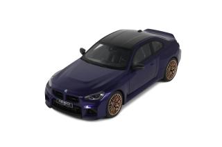 BMW M2 CS BLUE 2025 GT Spirit 1:18 Resinemodell (Türen, Motorhaube... nicht zu öffnen!)
