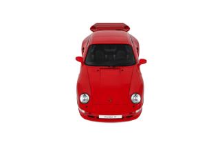 PORSCHE 911 [993] TURBO S RED 1997 GT Spirit 1:12 Resinemodell (Türen, Motorhaube... nicht zu öffnen!)