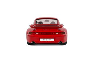 PORSCHE 911 [993] TURBO S RED 1997 GT Spirit 1:12 Resinemodell (Türen, Motorhaube... nicht zu öffnen!)
