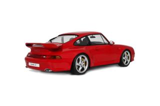 PORSCHE 911 [993] TURBO S RED 1997 GT Spirit 1:12 Resinemodell (Türen, Motorhaube... nicht zu öffnen!)