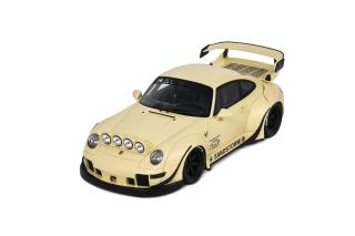 RWB SANDSTORM BEIGE 2023 GT Spirit 1:18 Resinemodell (Türen, Motorhaube... nicht zu öffnen!)