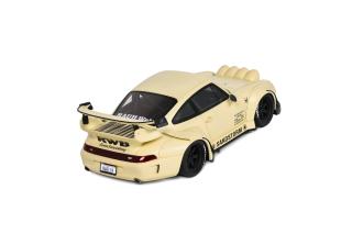 RWB SANDSTORM BEIGE 2023 GT Spirit 1:18 Resinemodell (Türen, Motorhaube... nicht zu öffnen!)
