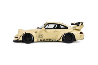 RWB SANDSTORM BEIGE 2023 GT Spirit 1:18 Resinemodell (Türen, Motorhaube... nicht zu öffnen!)