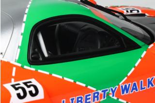 LB-WORKS RX7 LB SUPER SILHOUETTE BI-COLOR 2024 GT Spirit 1:18 Resinemodell (Türen, Motorhaube... nicht zu öffnen!)