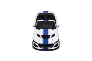 FORD SHELBY MUSTANG SUPERSNAKE WHITE 2025 GT Spirit 1:18 Resinemodell (Türen, Motorhaube... nicht zu öffnen!)