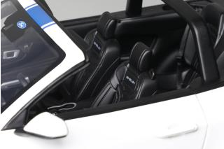 FORD SHELBY MUSTANG SUPERSNAKE WHITE 2025 GT Spirit 1:18 Resinemodell (Türen, Motorhaube... nicht zu öffnen!)
