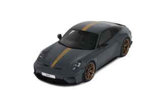 PORSCHE 911 [992.2] GT3 TOURING GREY 2025 GT Spirit 1:18 Resinemodell (Türen, Motorhaube... nicht zu öffnen!)
