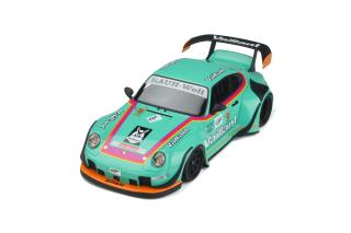 Porsche 911 RWB Body kit 2022 Vaillant GT Spirit 1:18 Resinemodell (Türen, Motorhaube... nicht zu öffnen!)