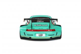 Porsche 911 RWB Body kit 2022 Vaillant GT Spirit 1:18 Resinemodell (Türen, Motorhaube... nicht zu öffnen!)