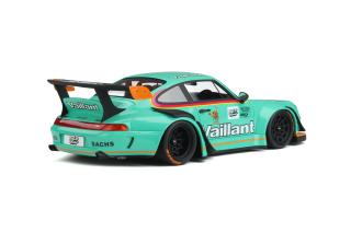 Porsche 911 RWB Body kit 2022 Vaillant GT Spirit 1:18 Resinemodell (Türen, Motorhaube... nicht zu öffnen!)