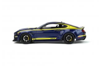 SHELBY SUPER SNAKE \"BLUE HORNET\" KONA BLUE 2021 GT Spirit 1:18 Resinemodell (Türen, Motorhaube... nicht zu öffnen!)