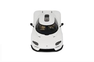 KOENIGSEGG CC850 CRYSTAL WHITE 2024 GT Spirit 1:18 Resinemodell (Türen, Motorhaube... nicht zu öffnen!)